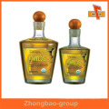 Guangzhou Lieferanten Großhandel Druck und Verpackung glänzend oder matt Finish benutzerdefinierte selbstklebende Glas Flasche Papier Etikett
